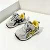 22-26 Malla Doble Transpirable Zapatos de Patinaje para Niños Suela Ligera Zapatos Deportivos para Niños Zapatos para Correr para Niños Zapatos Deportivos