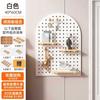 Estante de almacenamiento de tablero de cueva A6L, estante de exhibición de madera maciza personalizado, divisor de pared de modelado, protección de pared, gancho de escritorio, accesorios