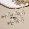 Modelo Popular Transfronterizo Acrílico Transparente Ojo de Gato Base para Práctica de Manicura Soporte para Uñas No Magnético Pieza de Ajedrez Soporte Portátil para Exhibición de Uñas