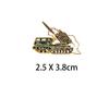 Insignia Metálica de Pin de Tanque Militar Broche de Misil Balístico Intercontinental Dongfeng-41 Souvenir Accesorios para Ropa Bolsas