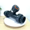 Válvula de Retenção Angular Tipo Y Válvula de Retenção Válvula Unidirecional de PVC Válvula de Bloqueio de Fluxo Válvula Angular de Assento de Plástico para Tubulação Horizontal