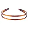 Zhuo Mingxia Variedad de Café Negro Fondo Ondulado Diademas Anchas Delgadas Diademas de Baño Diademas Unisex para Lavado de Cara Fabricante Venta al por Mayor