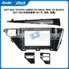 Moldura frontal para painel de navegação Toyota Camry, moldura para conjunto de tela grande de controle central Android, moldura de painel de navegação automotiva