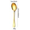 Amazon Cuchara de Servir de Acero Inoxidable Fuga 1010 Cucharón para Sopa Pinza para Alimentos Cuchara de Servir de Hotel Tenedor Vajilla Pública para Banquetes