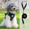 Arnés para Perros Pequeños, Arnés de Malla Tipo Chaleco para Pomerania y Bichón, Correa para Mascotas Anti-Escape y Sin Estrangulamiento