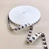 Cinta Jacquard de Corazón de 1.6 cm para Cajas de Regalo Hechas a Mano DIY, Ropa, Accesorios para el Cabello, Embalaje de Zapatos y Sombreros, Decoración de Cajas para Pasteles