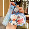 Llavero colgante de acrílico con diseño de Doraemon, auténtico, con diseño de gato y cascabeles, regalo exquisito, adorno colgante