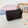 Nova Necessaire de Algodão Acolchoada Estampada, Grande Capacidade, Bolsa de Mão Portátil, Necessaire de Viagem, Bolsa de Armazenamento Multifuncional