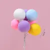 Decoración de Pastel Estilo Ins Bandera Coreana Enchufe Dibujos Animados Oso Lindo Hp Corazón Feliz Cumpleaños Topper Accesorios