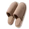 Pantuflas de Algodón 2024 Silenciosas Antideslizantes para Hombre Otoño e Invierno Hogar Pareja Felpa Calientes Trapeadores de Piso Venta al por Mayor