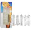 Set de granos de púas de cristal con lubricante set de silicona anticonceptiva productos sexy para adultos fabricantes mayorista