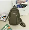 Nova Bolsa Inverno 2025 Estilo Retrô Americano para Mulheres, Bolsa de Ombro Transversal Casual Simples, Bolsa de Peito Versátil Estilo Japonês