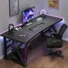 Mesa de Computador de Fibra de Carbono Espessa Moderna Simples Multicor Multitamanho Mesa de Desktop para Casa Mesa de Jogo Quarto Mesa Simples