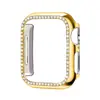 Adecuado para estuche de perforación de fila única de Apple apple Watch 8/7/se/6/5/4321pc Cubierta Protectora de Medio Paquete Electrochapada