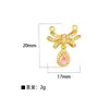 Moda Joker DIY Semiacabado Microincrustado Chapado en Cobre Accesorios de Girasol Accesorios Populares Europeos y Americanos Colgantes de Estrella