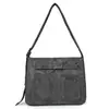 2024 Nueva Bolsa de Mensajero Transfronteriza Moda para Mujeres de Mediana Edad Bolso de Temperamento Cuero Suave Gran Capacidad Multicapa Bolso de Hombro