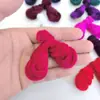 Botón estilo chino hecho a mano de terciopelo para pipa cheongsam botón estilo étnico retro accesorios para traje Tang para personas mayores
