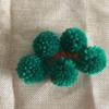 Bola de cabelo 3 cm bola de cabelo de caxemira bola de lã grossa direto da fábrica mão DIY com acessórios de vestuário de corda