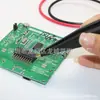 Reloj multímetro bolígrafo parche capacitor inductancia reloj bolígrafo pinza de parche LCR pinzas tipo pinza de parche para prueba SMD