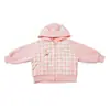 Chaqueta de Niña Otoño 2026 Nueva Chaqueta con Capucha de Dibujos Animados para Niños Top Sudadera con Capucha de Punto Linda para Bebé Primavera Otoño