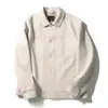 Jaqueta de Tricô Masculina Casual de Negócios Estilo Old Money Italiano de Alta Qualidade em Mistura de Tencel e Algodão