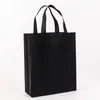 Bolsa no tejida bolsa de publicidad puntual impresión de logotipo compras bolso de mano no tejido película recubierta bolsa de protección ambiental fabricantes