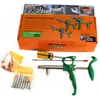 Inyector continuo ajustable para pollos, patos y palomas, vacuna de 2 ml, aguja continua de 1 ml, pollo