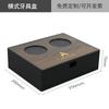 Caja de almacenamiento de artículos de tocador de hotel de acrílico para habitación de invitados, bandeja para trajes varios para baño de hotel, caja para cepillos de dientes y aparatos dentales