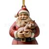 (Enviado no mesmo dia o mais rápido possível) Pingente de Natal festa de fim de ano pode ser mostrado pingente de carro ornamentos pendurar mochila pendurar