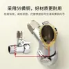 Accesorios de tres vías para purificador de agua 2 puntos 3 puntos entrada de agua válvula de tres vías latón unido 4 vueltas 2 válvulas metálicas 4 vueltas