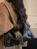 Bolso de Hombro Sólido Nuevo y Elegante para Mujer Otoño 2026, Personalizado, Minimalista, Texturizado, Moderno, Casual, Bolso Tote de Nicho
