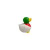 Enfeites Criativos para Decoração de Mesa, Figuras de Pato de Madeira Maciça Feitas à Mão, Enfeites de Pato de Madeira Frescos e Interessantes