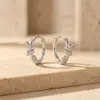 Aretes Redondos Nudo Estilo Coreano y Japonés, Pendientes Minimalistas Únicos con un Diseño Genial, Pendientes de Moda de Nicho, Venta al por Mayor