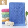 Toalla de fibra impresa de 400 g para peluquería, salón de belleza, toalla de pelo de conejo para secar el cabello, toalla de coche, toalla facial para adultos