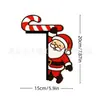 Yzm2D Decoração de Canto de Batente de Porta com Muletas do Papai Noel Plano Decorações para Casa