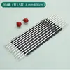 Brochetas para Barbacoa Grado Alimenticio Acero Inoxidable 304 Brochetas Gruesas para Cordero Brochetas para Barbacoa Brochetas de Acero Brochetas de Hierro Brochetas Planas Brochetas para Asar