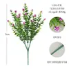 Cientos de Populares Ramilletes de Eucalipto Artificial para Patios Exteriores y Jardines, Arreglos Florales, Decoración Suave, Paisajismo, Plantas Verdes Simuladas, Flores Artificiales