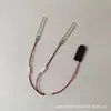 Mini bombilla pequeña DIY lámpara decorativa luminosa hecha a mano para niños botones cuentas de lámpara batería placa de luz pequeña luz intermitente lámpara electrónica LED