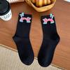 Calcetines de Dibujos Animados 3D para Mujer Otoño 2025 Nuevos Lindos Gatos Calcetines de Media Pantorrilla Algodón Peinado Sin Costuras Calcetines Holgados para Damas