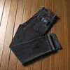Calça masculina de veludo cotelê stretch de algodão de alta qualidade, inverno, grossa, lavagem retrô, cinco bolsos, masculina, negócios, reta, calça de veludo cotelê