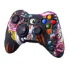 Adecuado para Funda de Silicona Xbox360, Cubierta Protectora para Mando 360, Funda Blanda de Goma para Consola de Juegos, Carcasa Protectora con Impresión por Transferencia de Agua OEM