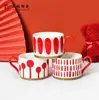 Taza de Cerámica Huilin con Barril Taza de Cerámica Creativa para el Hogar 220ml Taza de Café Taza de Regalo para Eventos de Negocios