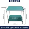 Carrinho de Virada Anti-estático Plataforma de Material Carrinho de Ferramentas Multicamadas Prateleira de Material Carrinho de Virada para Oficina com Rodas