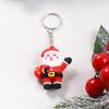 Nueva serie navideña de accesorios llavero regalo de Navidad llavero estrella de Papá Noel colgante