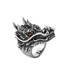 Suministro transfronterizo de moda europea y americana dominante anillo de grifo personalidad retro hombres joyería japonesa y coreana anillo retro tendencia retro