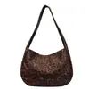 Bolso Tote de Lujo con Estampado de Leopardo para Viajes Diarios de Mujer 2025 Otoño Nuevo Gran Capacidad Casual Lujo Ligero Hombro Cruzado