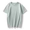 RLAIDI Veludo Laidi Masculino e Feminino Solto Secagem Rápida Manga Curta Casais Primavera e Verão Cor 220g Camiseta Feminina