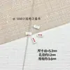 Aleación Gelatina Dos Tonos Corazón Cuentas Dulce Cuadrado Cuentas Sueltas Hecho a Mano DIY Cadena de Teléfono Móvil Material Accesorios Mayoreo