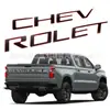 Aplicable a la etiqueta del maletero CHEVROLET SILVERADO, etiquetado modificado CHEVROLET, logotipo de camioneta, etiquetado 3D