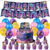 Decoración Suministros Fiesta de Cumpleaños Tema Estrella Deseo Banner Bandera Pastel Globo Set Romántico